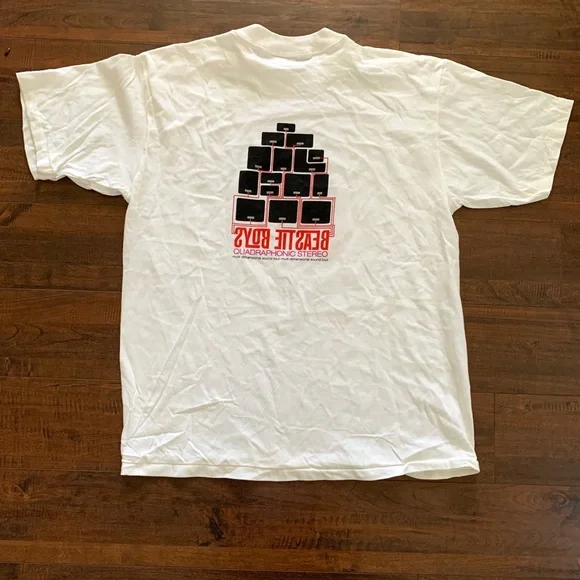 Vintage Beastie Boys 1995 Original Quadraphonic Stereo Tour Teeshirt - Picture 4 of 11